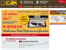 Tablet Screenshot of lecam-2000.com